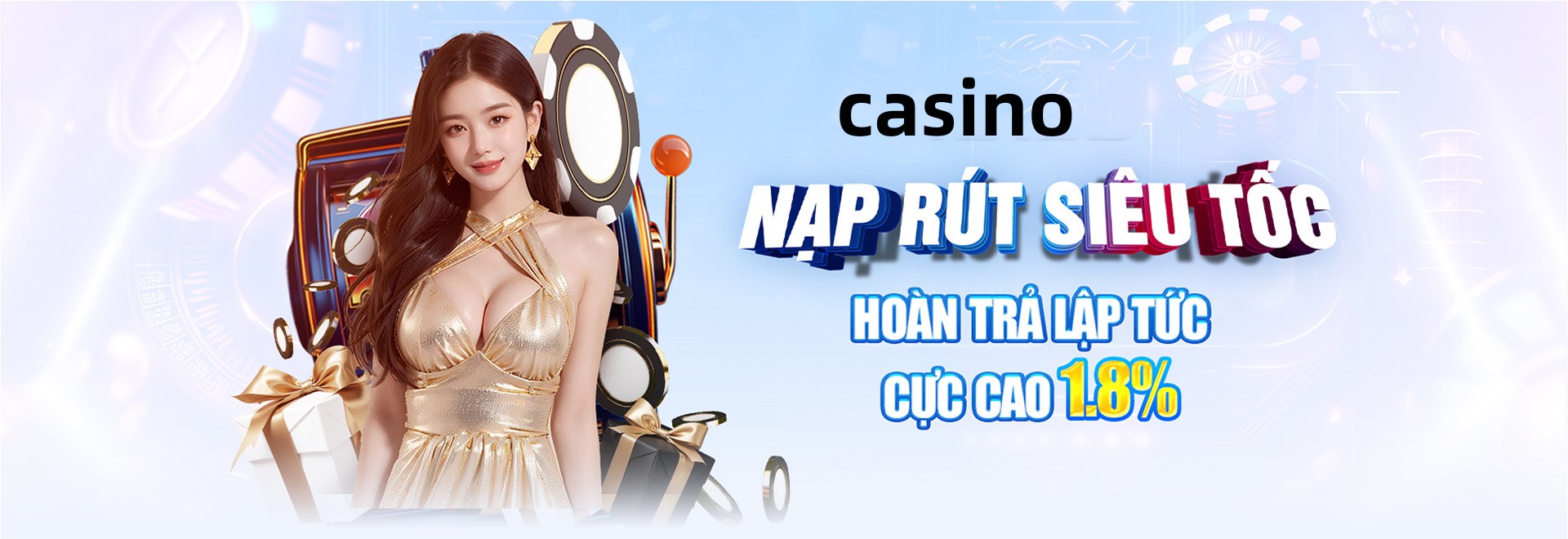 Hình ảnh quảng cáo của hot54 hiển thị nền tảng và các lợi ích