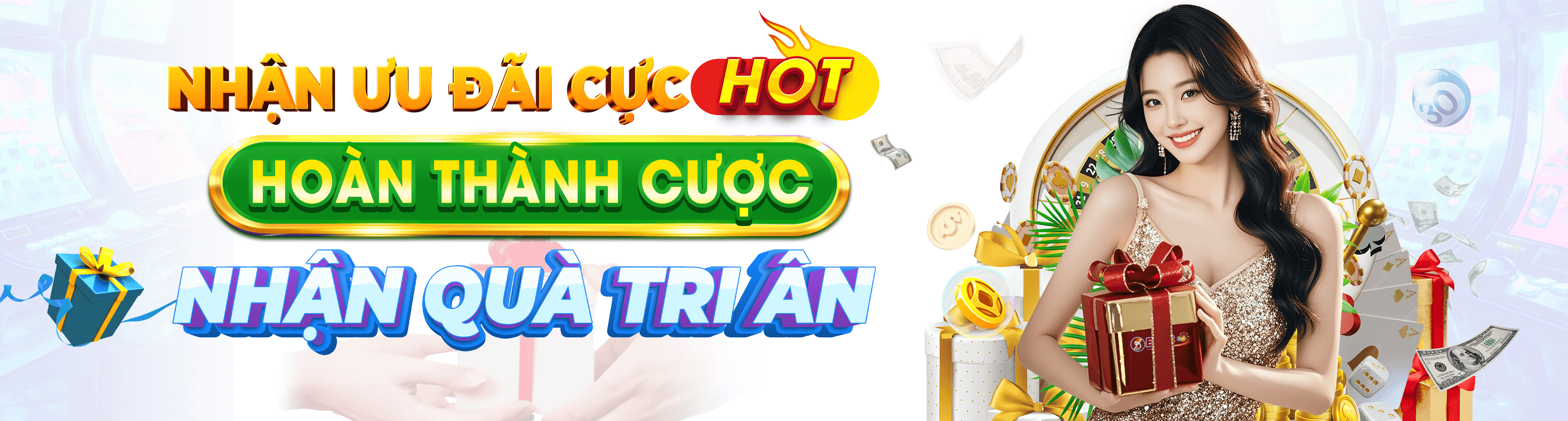 Hình ảnh quảng cáo của hot54 hiển thị nền tảng và các lợi ích