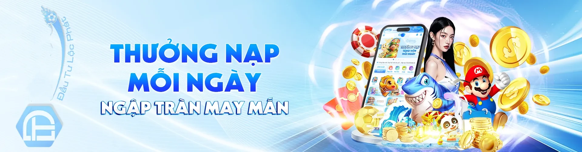 Hình ảnh quảng cáo của hot54 hiển thị nền tảng và các lợi ích