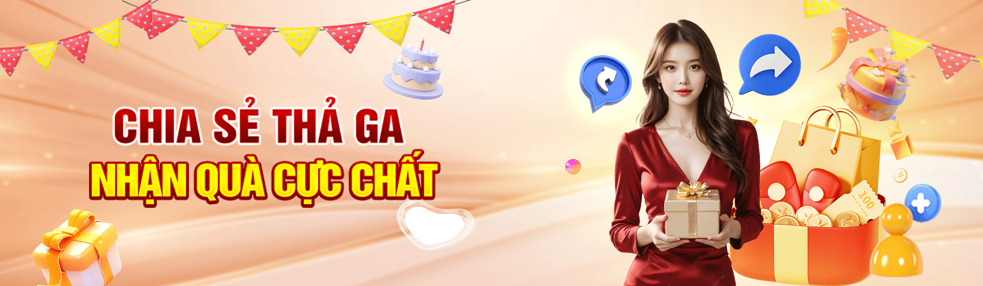 Hình ảnh quảng cáo của hot54 hiển thị nền tảng và các lợi ích
