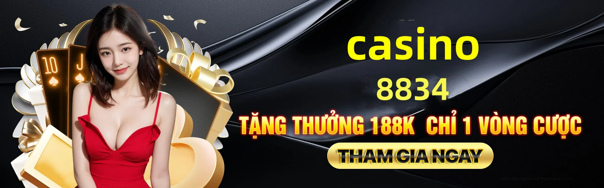 Hình ảnh quảng cáo của hot54 hiển thị nền tảng và các lợi ích