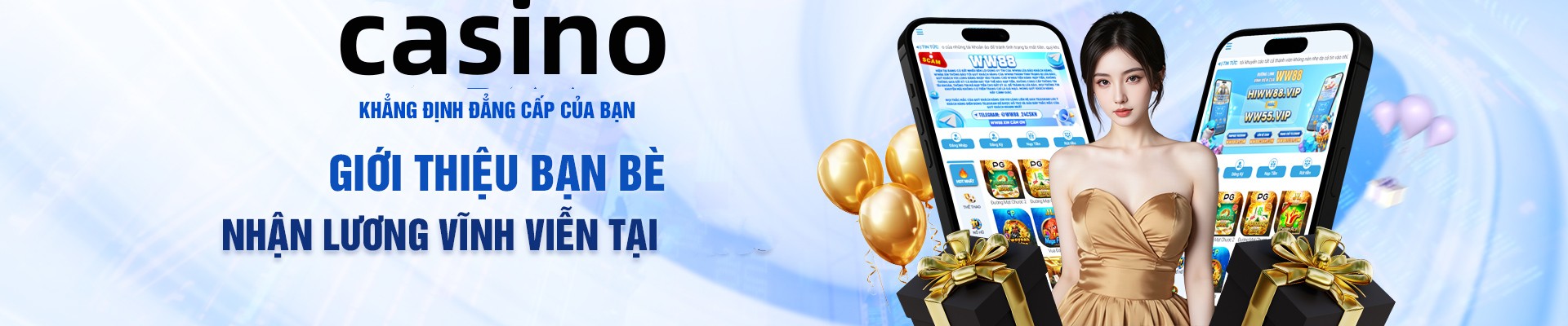 Hình ảnh quảng cáo của hot54 hiển thị nền tảng và các lợi ích