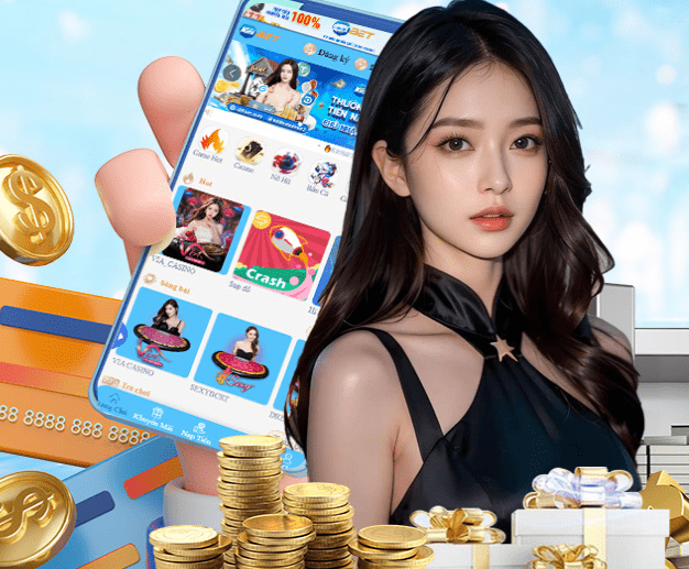 Hình ảnh quảng cáo của hot54 hiển thị nền tảng và các lợi ích
