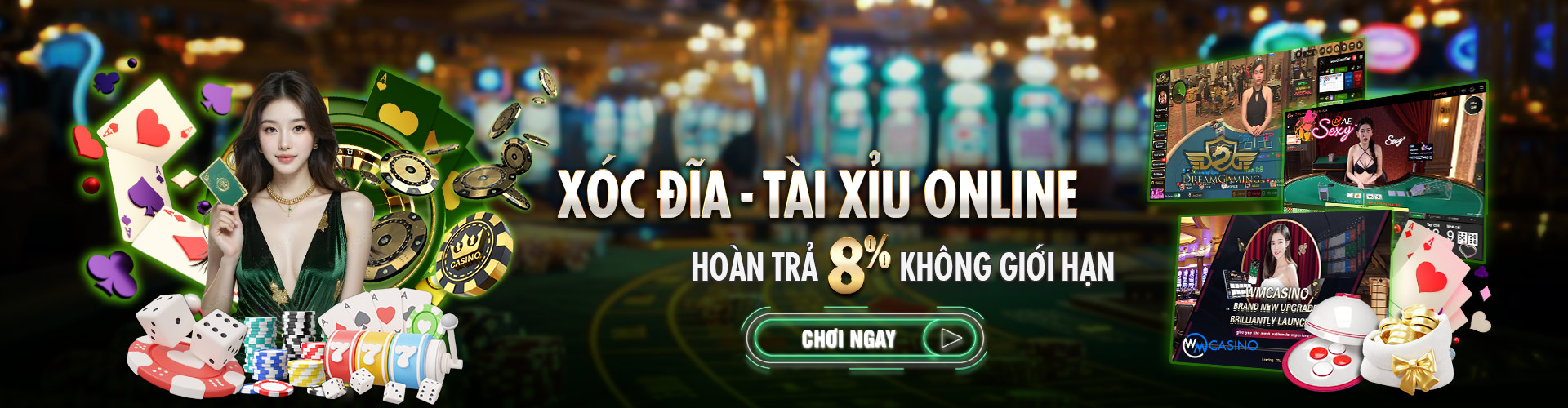 Hình ảnh quảng cáo của hot54 hiển thị nền tảng và các lợi ích
