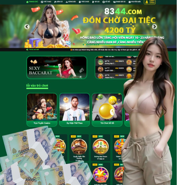 Hình ảnh quảng cáo của hot54 hiển thị nền tảng và các lợi ích